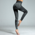 Mujeres Fitness Fitness Etiqueta privada personalizada Tallas de yoga de entrenamiento sin costura Corriendo Leggings Seamless